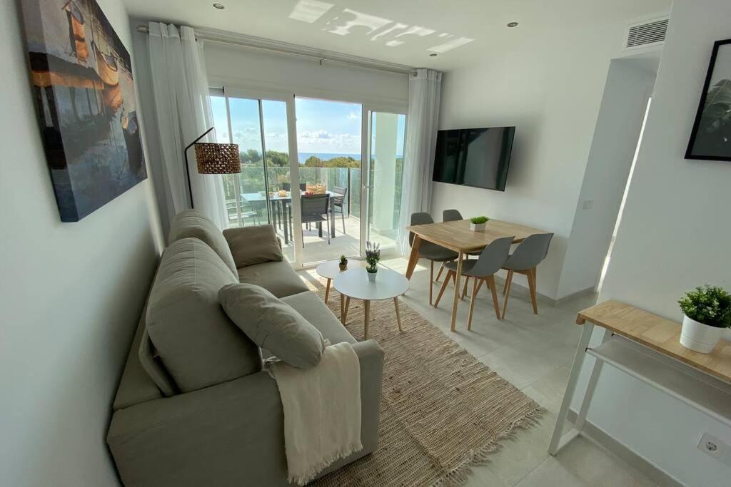 Sea View Apartment 6D With Pool In Canamel Beach Capdepera  Eksteriør bilde